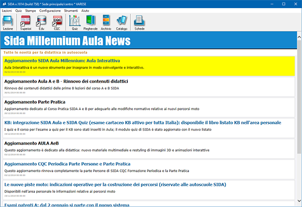 Sida Millenium Quiz Per Autoscuolerar